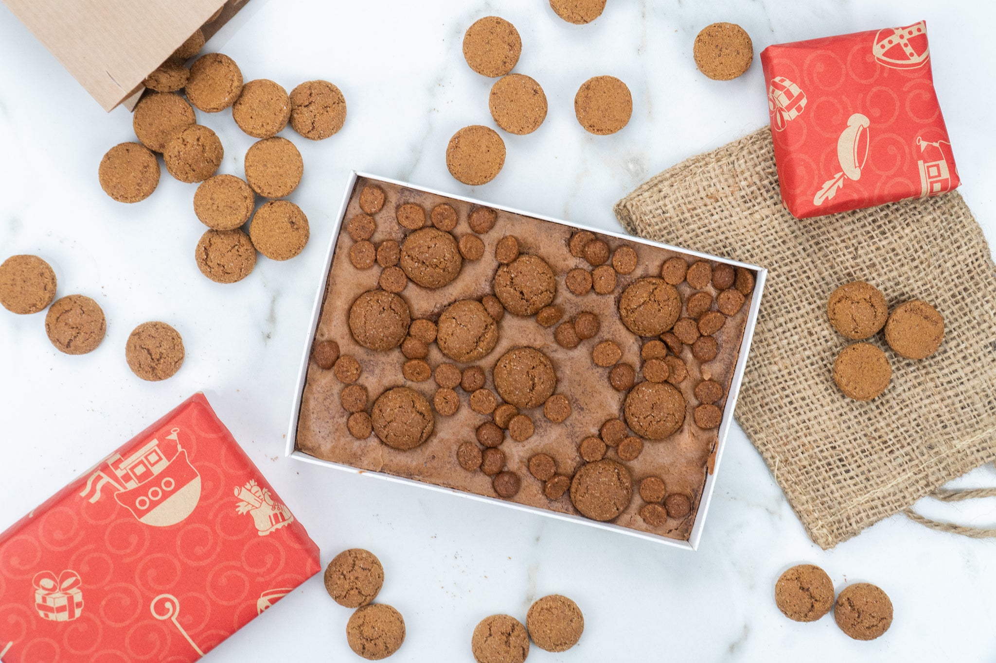 Sinterklaas Sweetbox - Kruidnoten Brownie