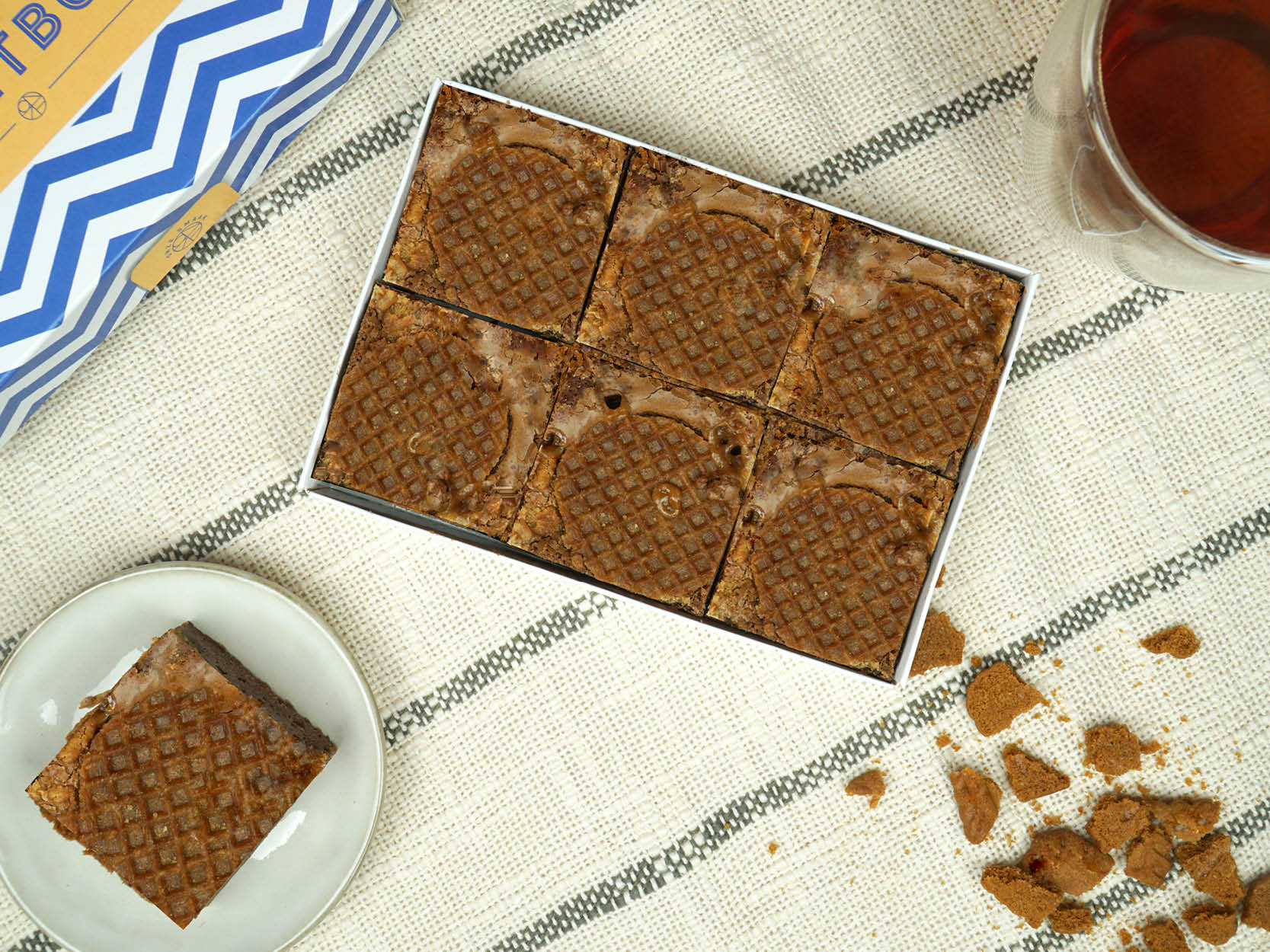 Sweetbox - Stroopwafel Brownie